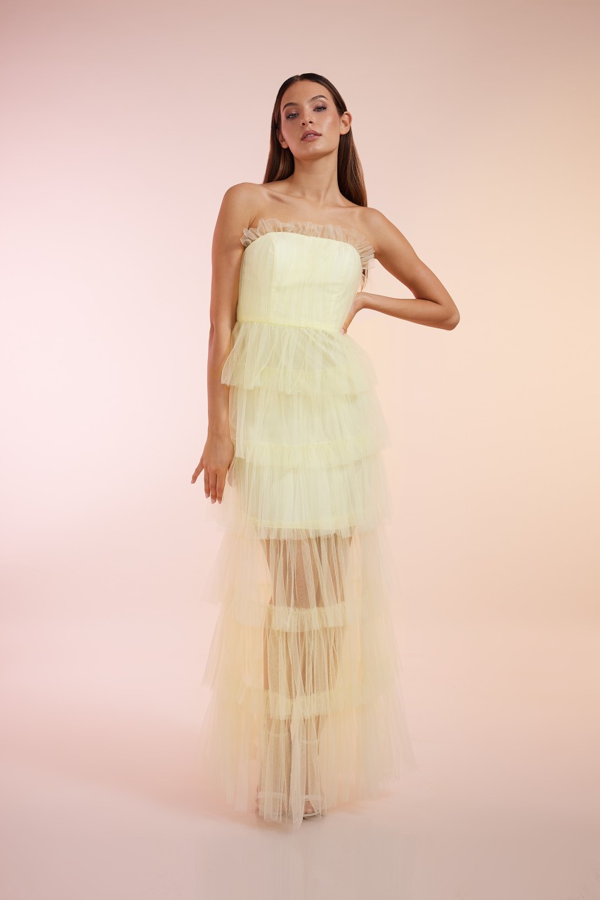 CLOUDY TULLE DRESS